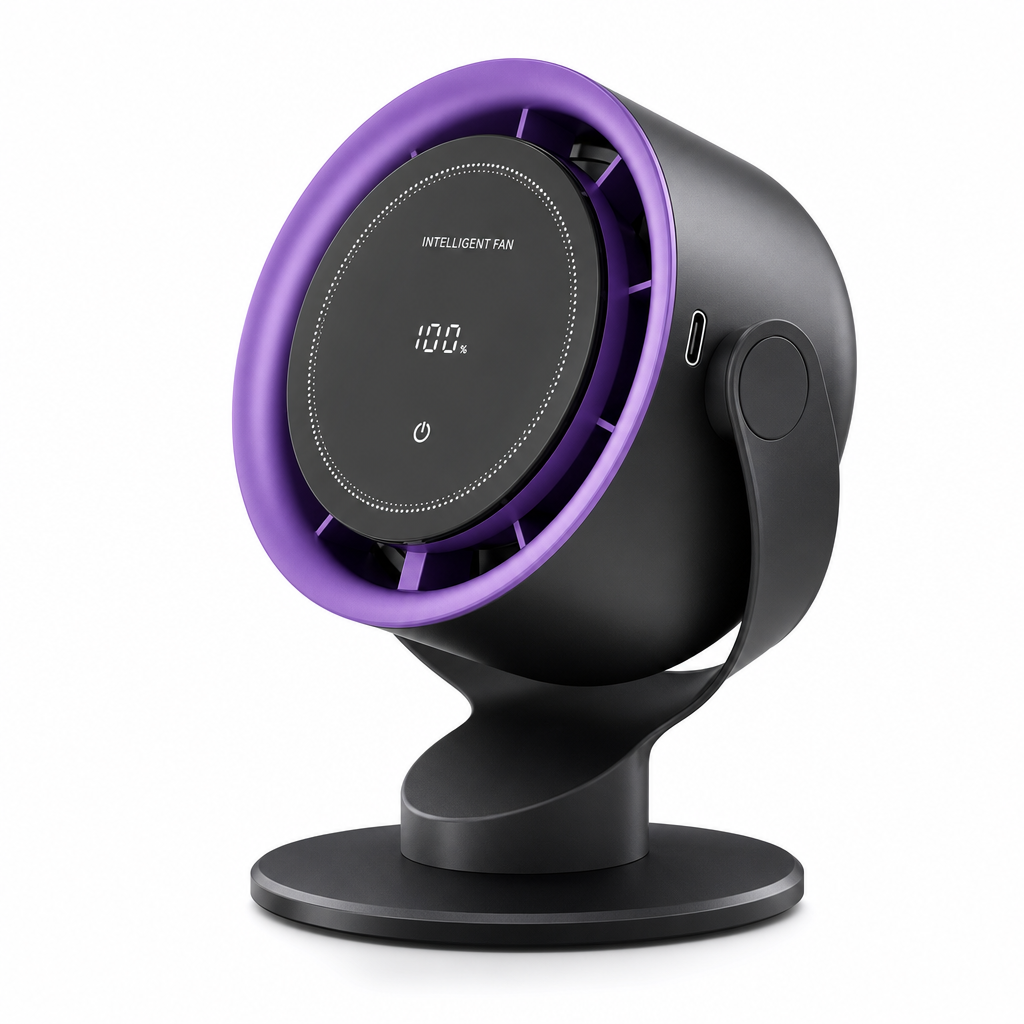Smart Display Portable Fan