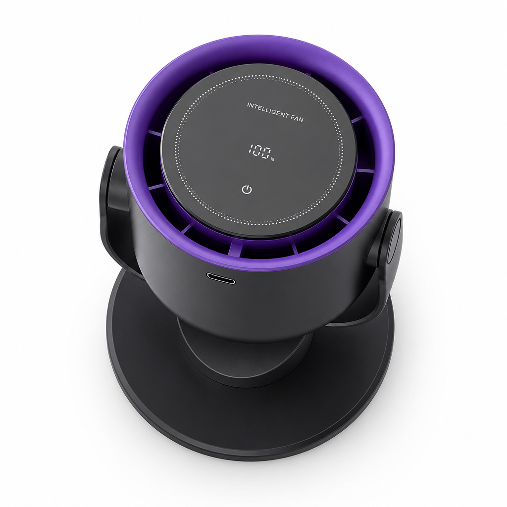 Smart Display Portable Fan
