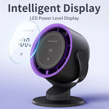 Smart Display Portable Fan