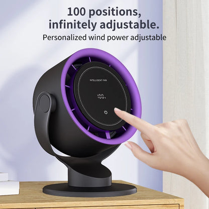 Smart Display Portable Fan