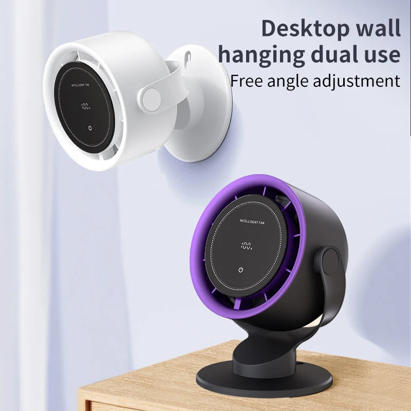 Smart Display Portable Fan